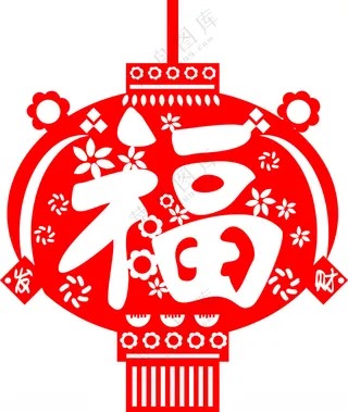 灯笼福设计CDR