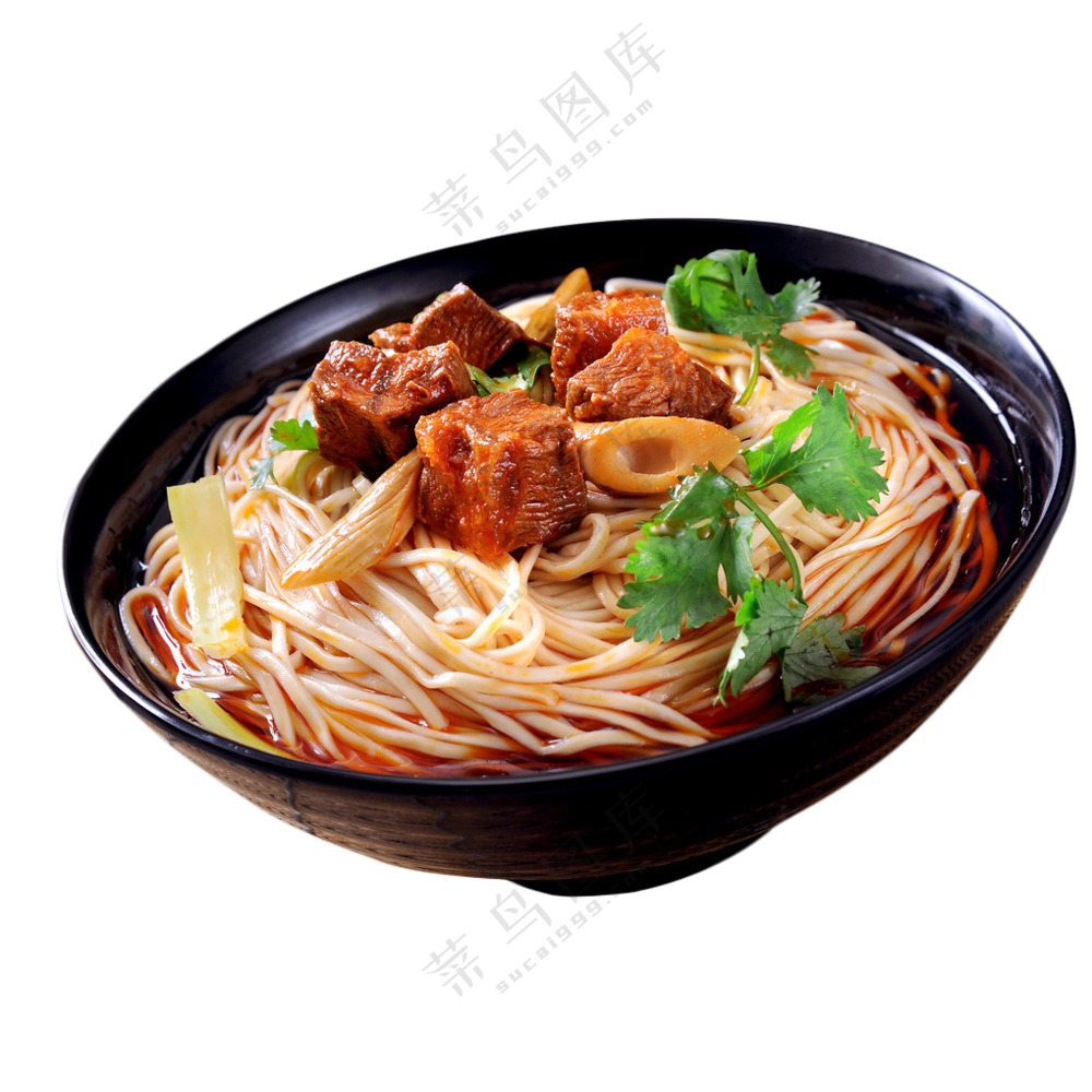 牛肉拉面素材