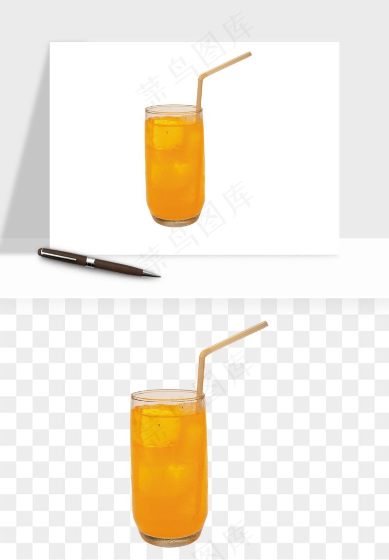 冷饮品果汁饮料png免抠图