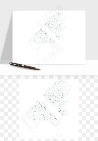 科技电路板线路矢量png免抠