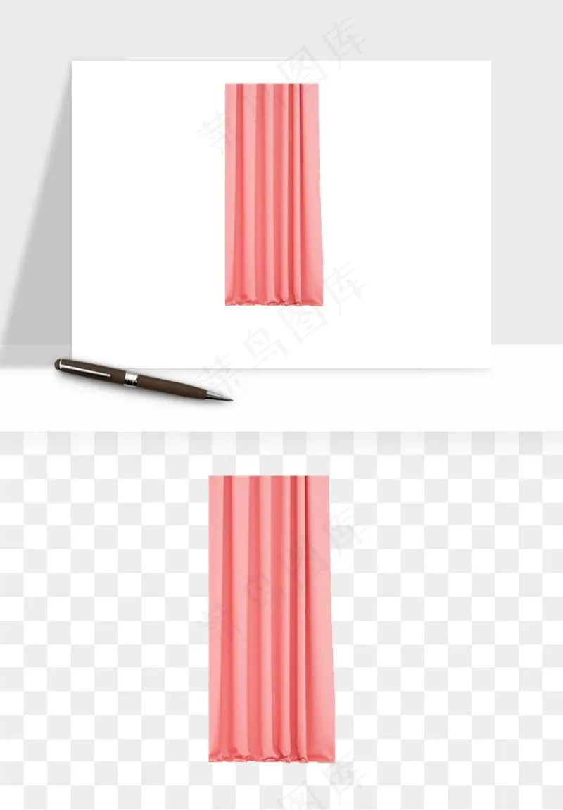 窗帘幕布帷幕png免抠