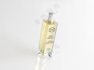 C4D香水化妆品瓶子产品包装玻璃瓶3D模型 fbx/obj -12