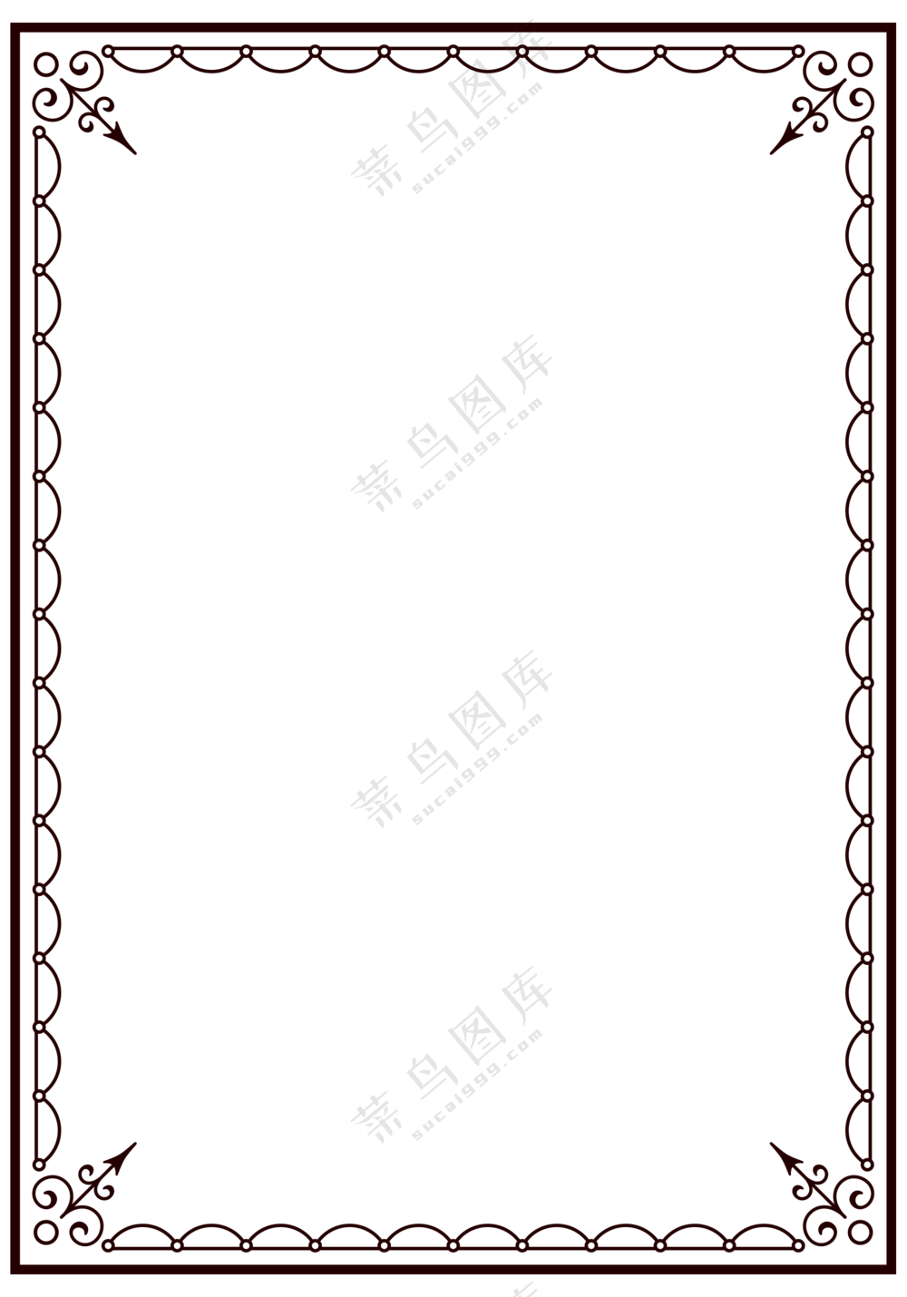 欧式花纹边框 (4)