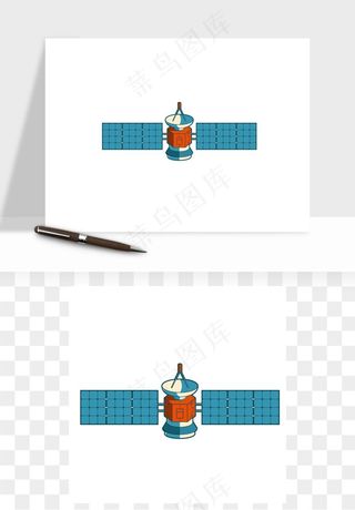 手绘卫星导航矢量png免抠图