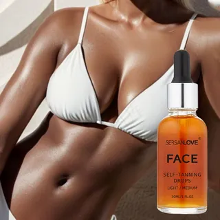 外贸黑美精华液主图详情海报