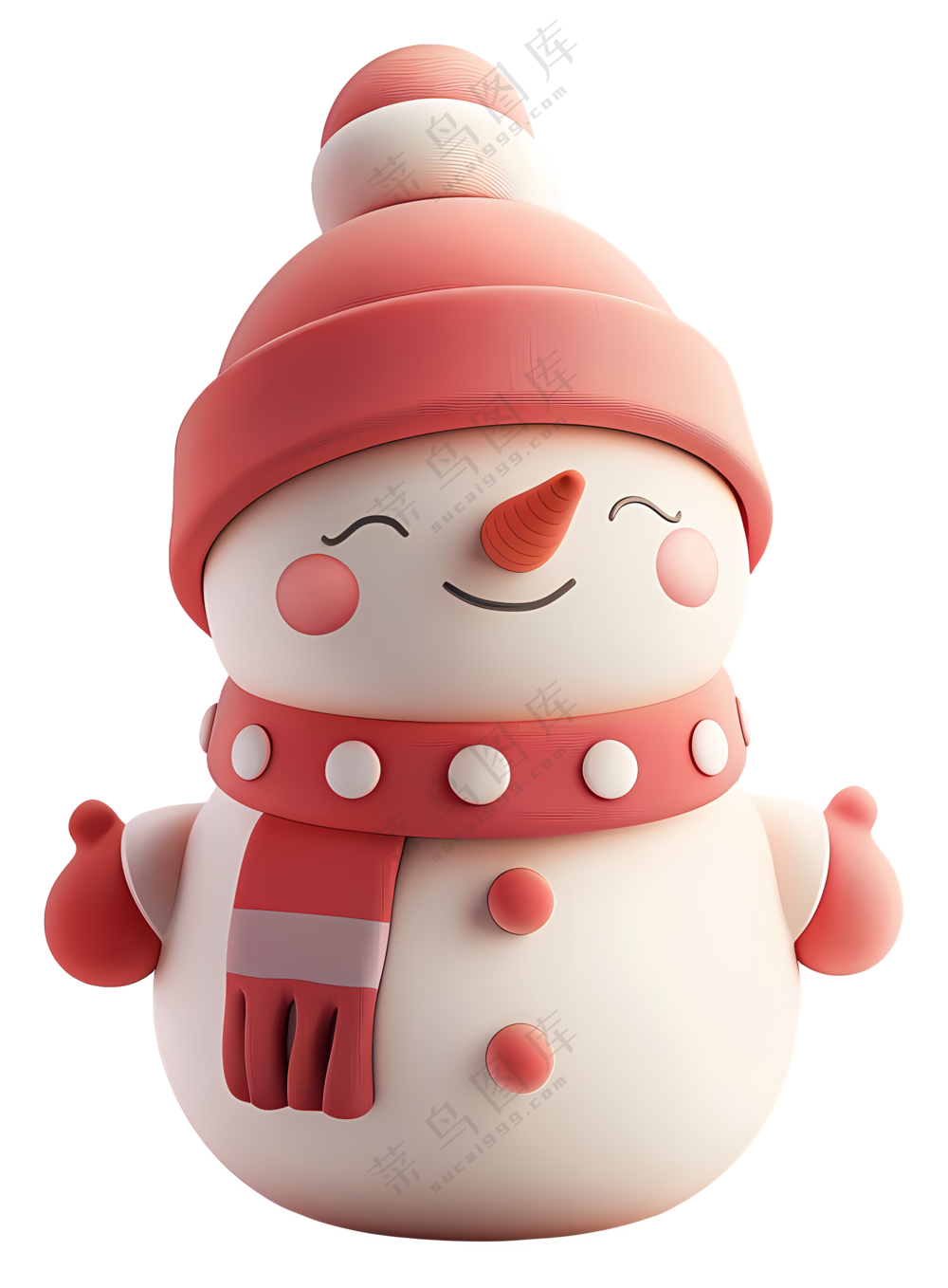 冬季雪人元素