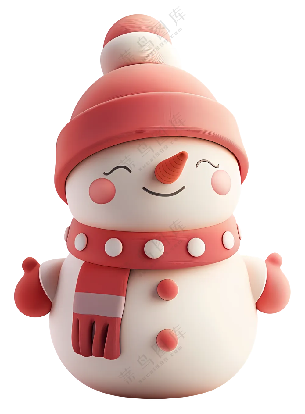 冬季雪人元素