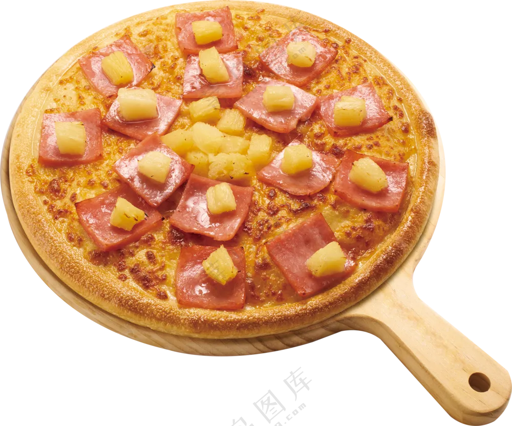 培根披萨素材