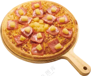 培根披萨素材