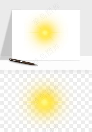 光晕光圈阳光太阳光效png免抠