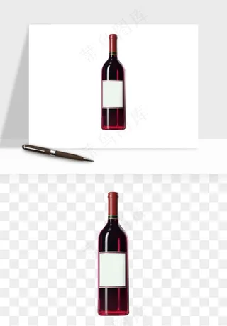 红酒玻璃酒杯png免抠