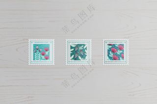 文创贴纸邮票样机-06