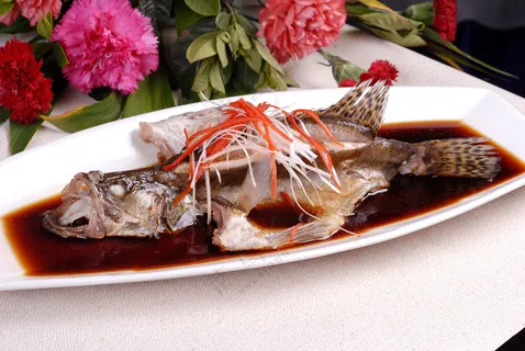 清蒸鲈鱼写真