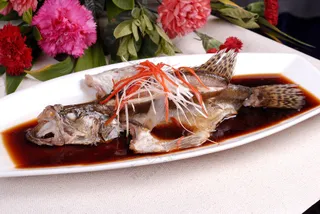 清蒸鲈鱼写真