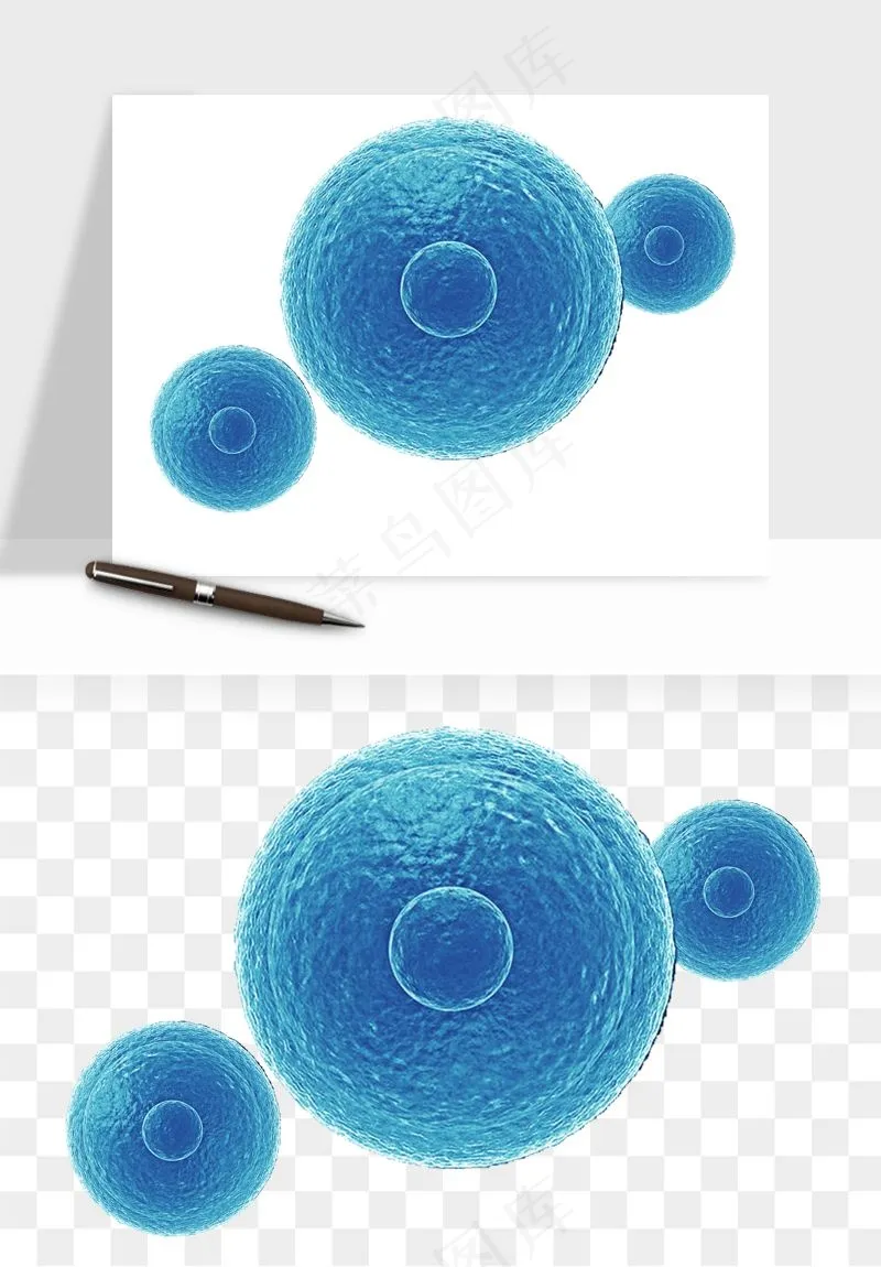病毒细菌癌细胞png免抠