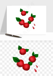 杨梅采摘水果png免抠