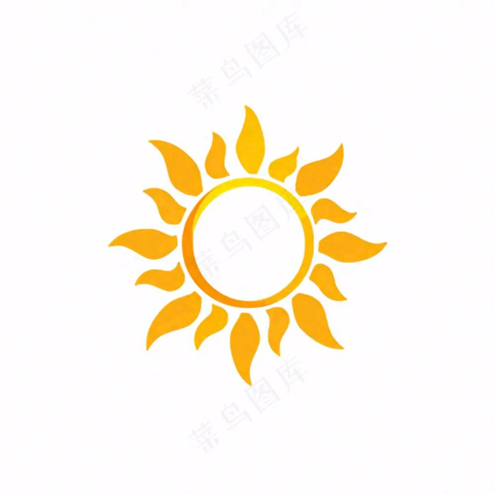 太阳天气卡通免抠