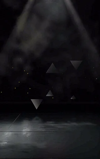 数码科技线光几何背景