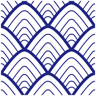 波浪底纹图案 (6)