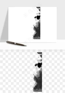 墨迹水墨圆圈圆环边框 墨迹水墨圆圈圆环边框