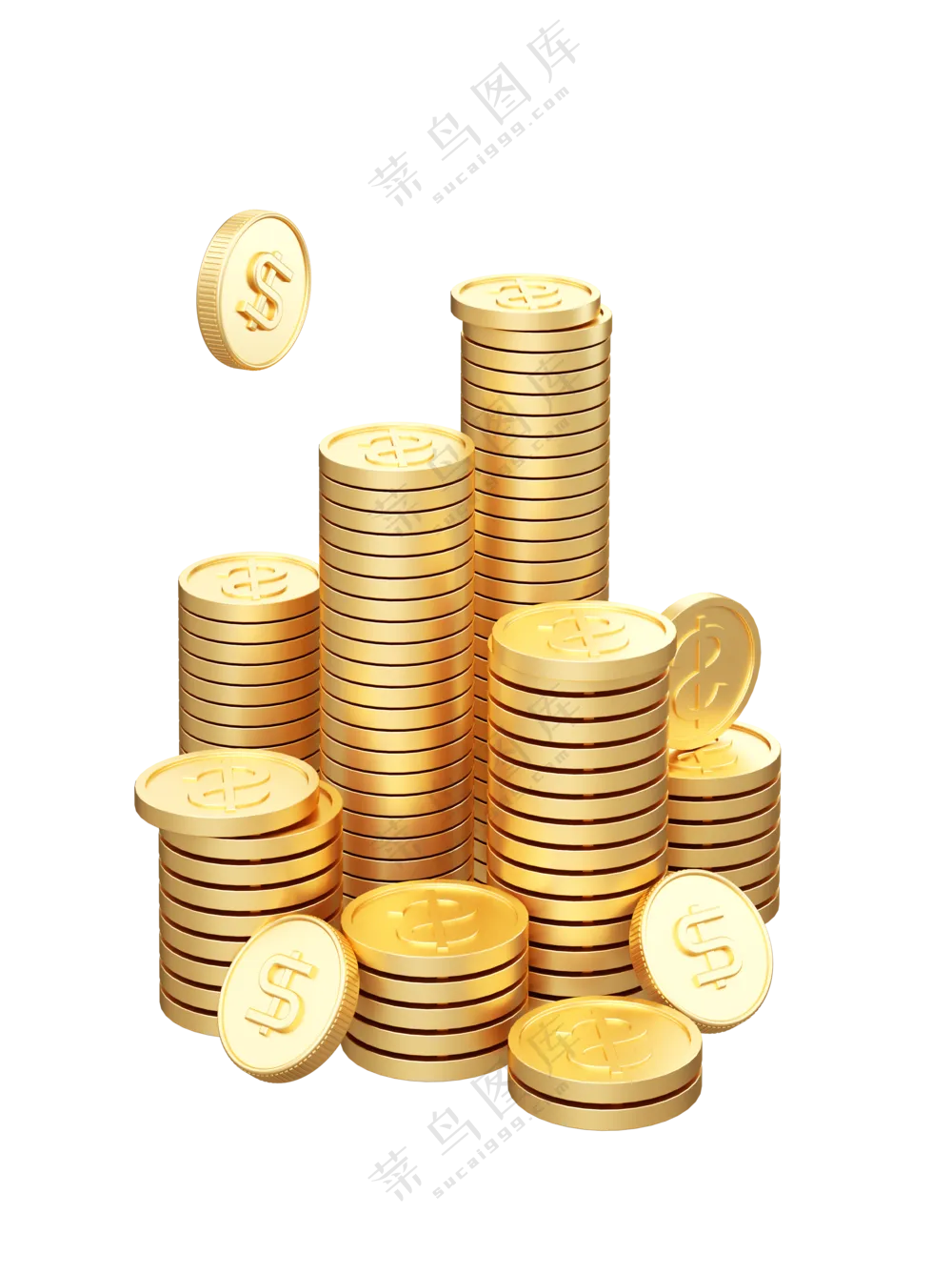 金币素材图