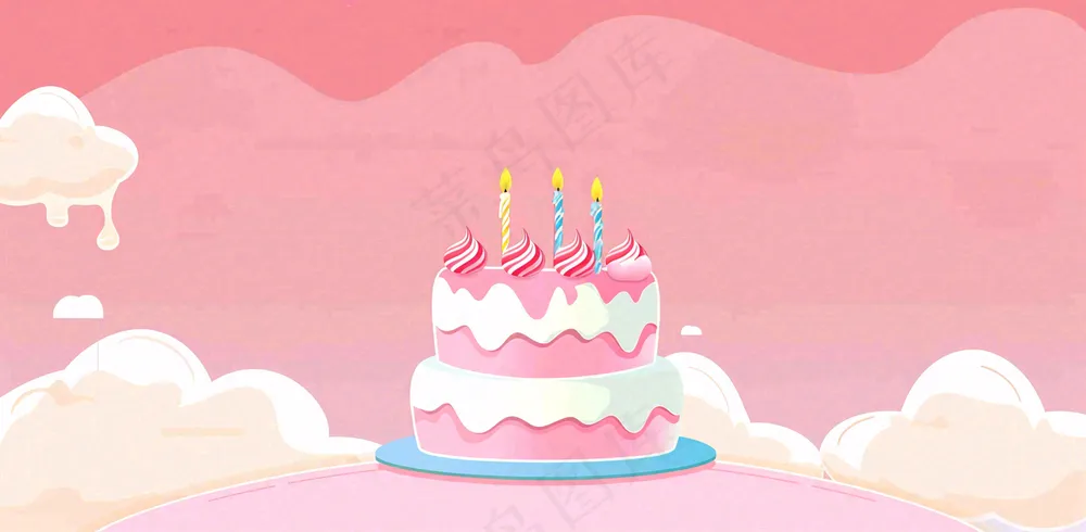 面包蛋糕甜点美食背景