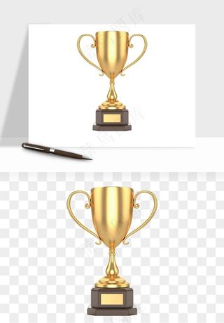 荣誉奖杯冠军金奖png免抠
