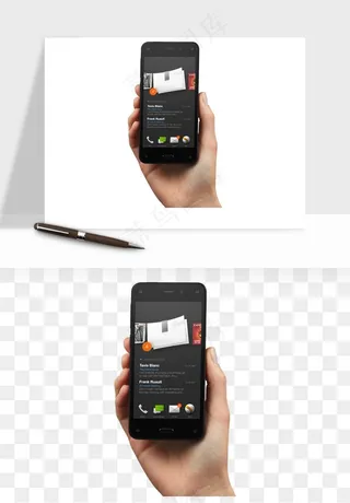 手拿手机素材png免抠