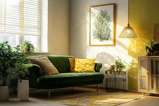 家装家居设计简约风室内装修摄影图