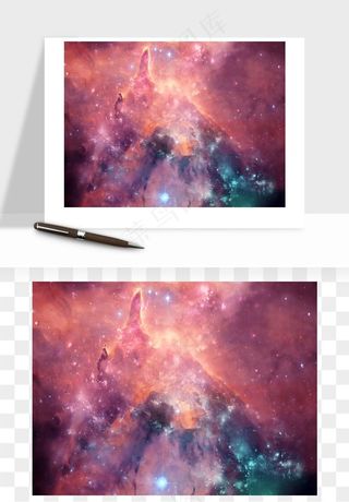 科幻星空宇宙银河系背景