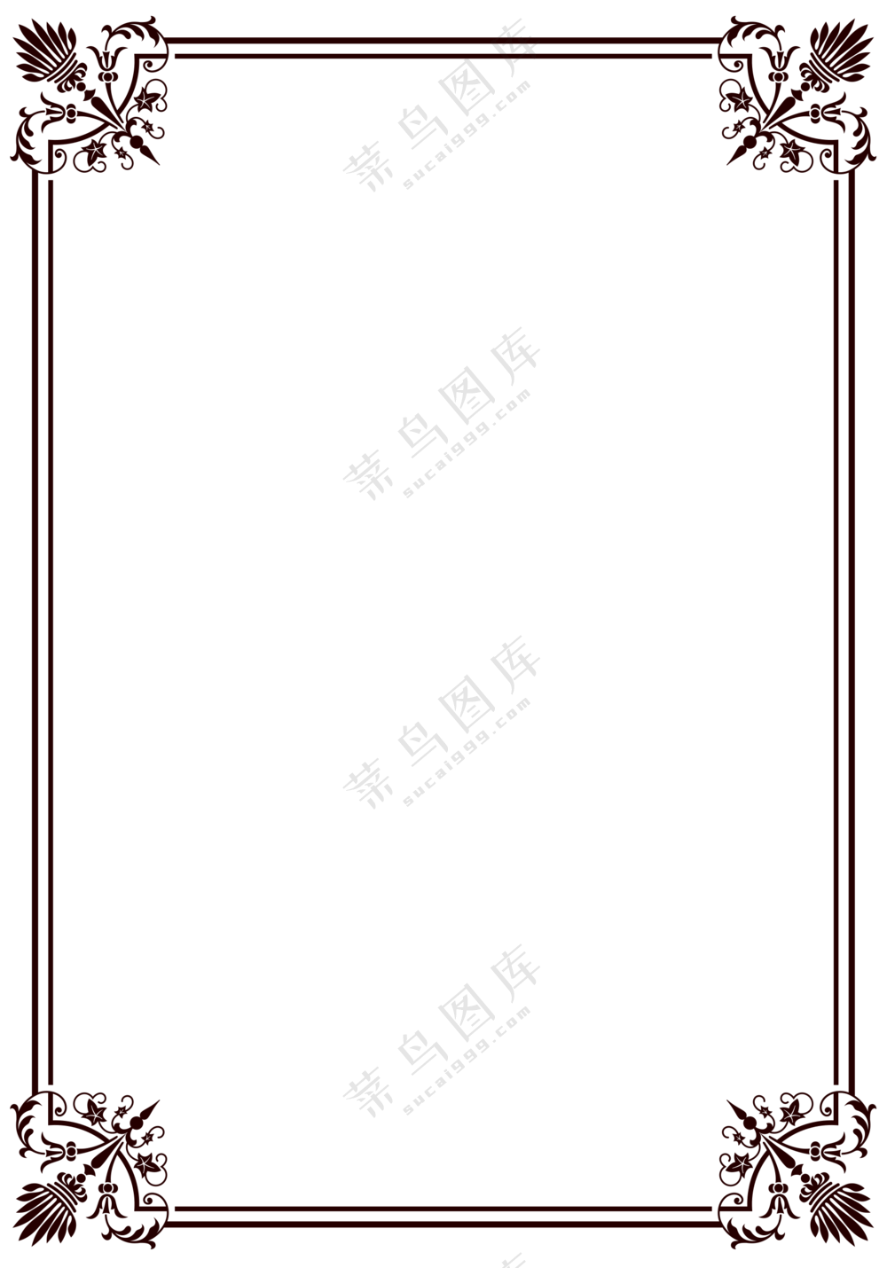 欧式花纹边框 (10)