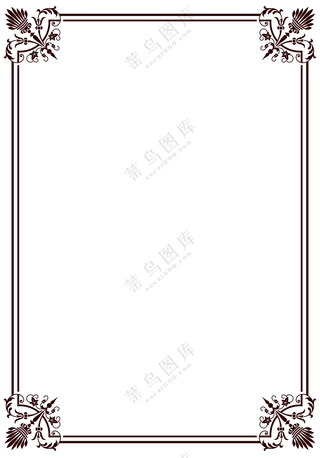 欧式花纹边框 (10)