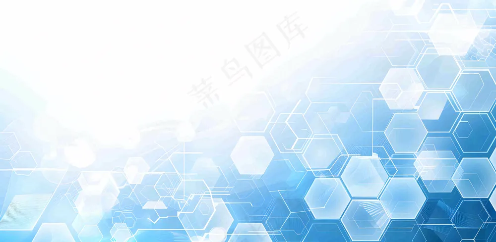浅蓝色科技背景