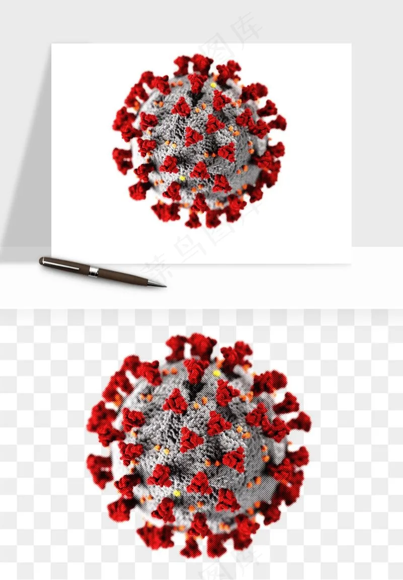 病毒细菌癌细胞png免抠