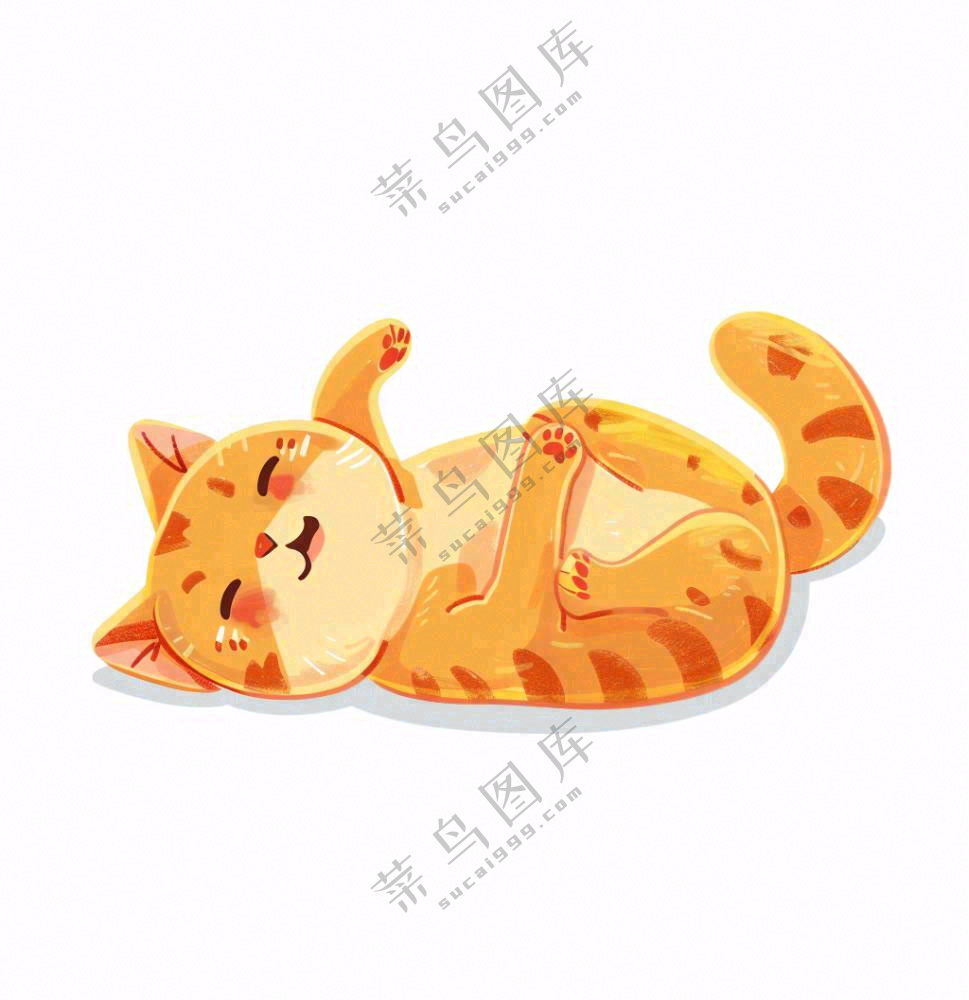 萌宠宠物卡通小猫可爱免抠