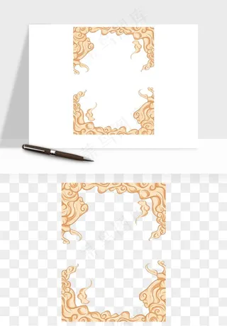 国潮祥云海浪云层云彩png免抠