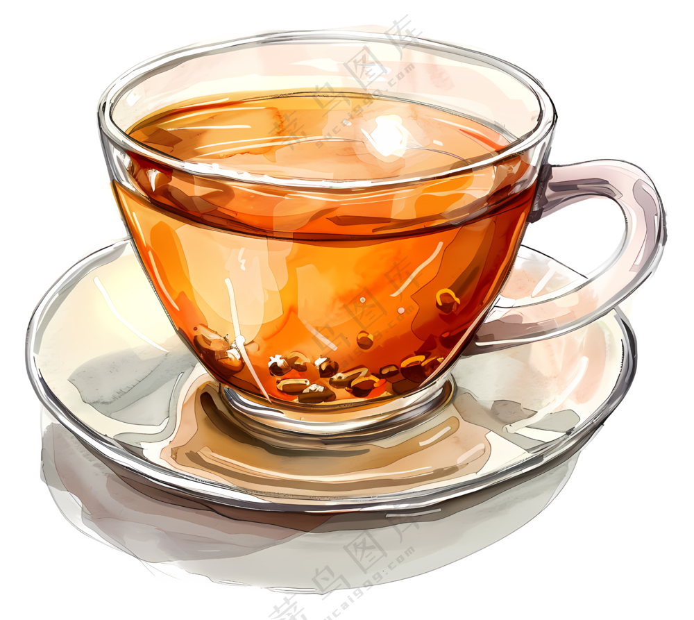一杯热茶素材