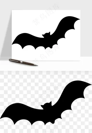 卡通蝙蝠png免抠