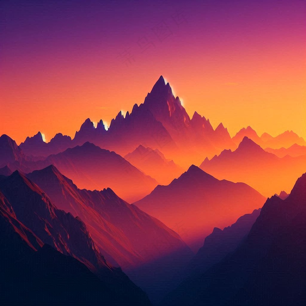 山脉高清背景