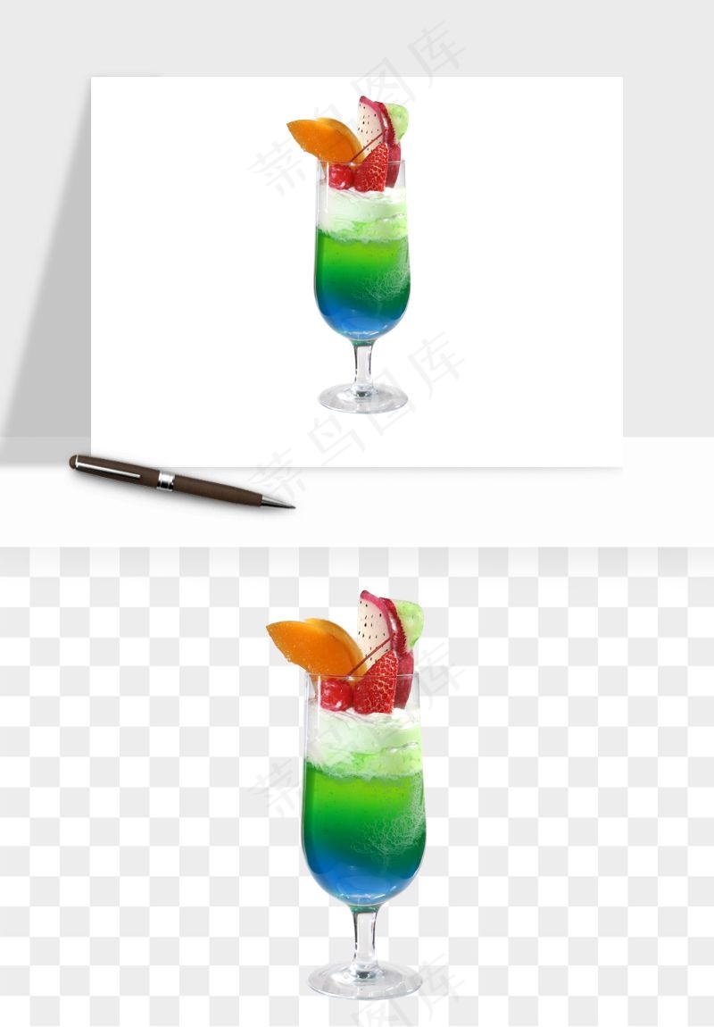 冷饮品果汁饮料png免抠图