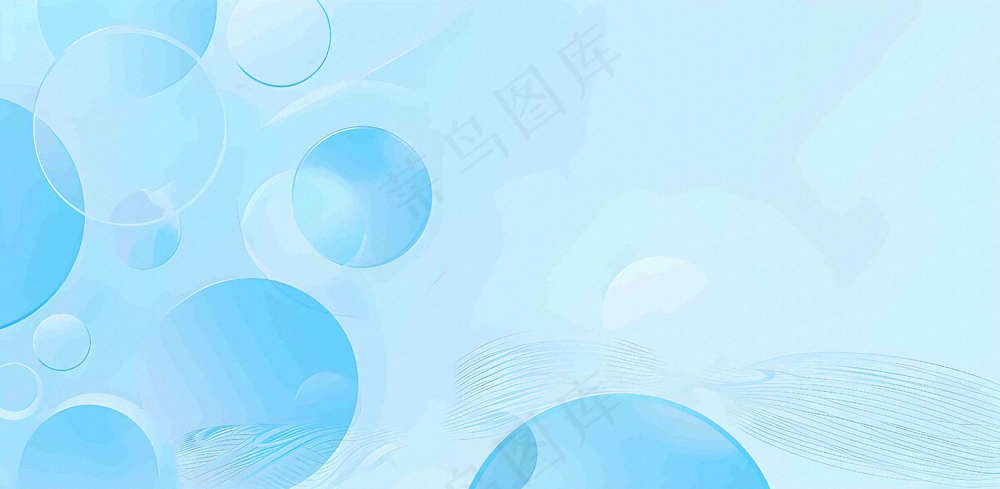 浅蓝色科技背景