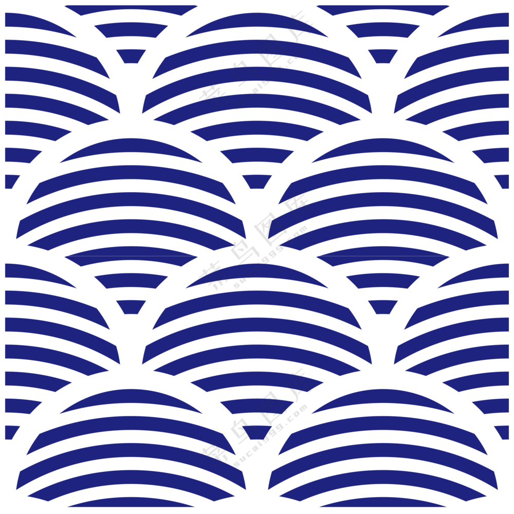 波浪底纹图案 (1)