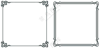 欧式花纹边框 (3)