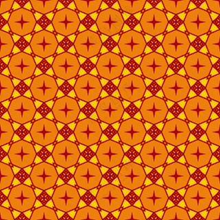 复古几何花纹无缝图案