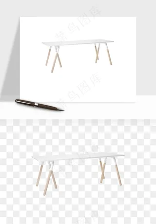 现代时尚桌子家具png免抠