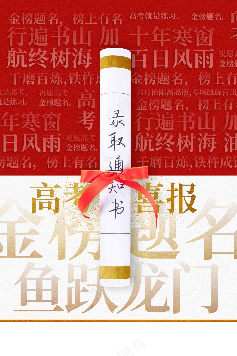 高考加油毕业季活动海报