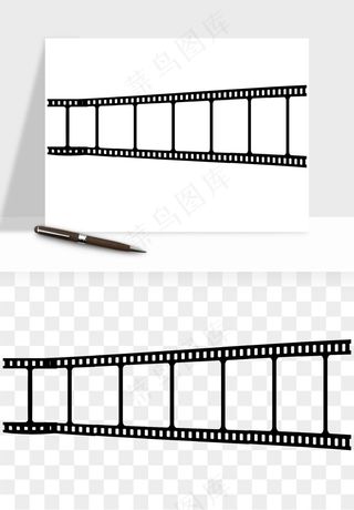 电影黑胶胶片png免抠