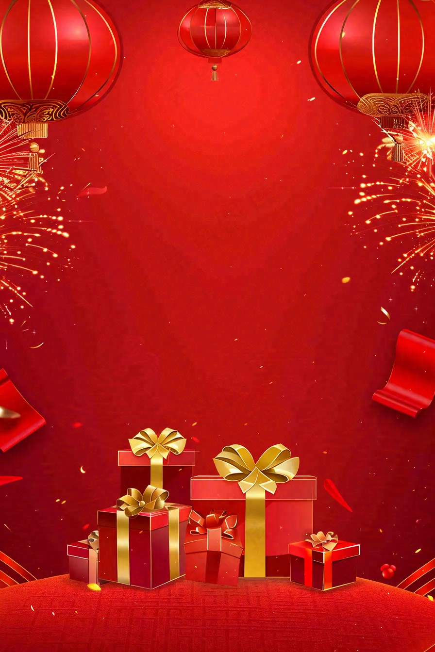 集赞有礼新店开业活动促销背景