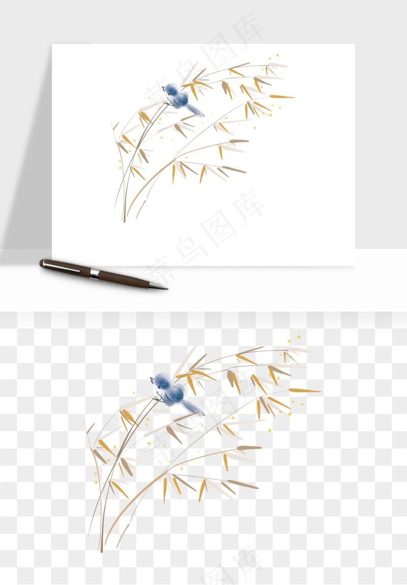 植物芦苇蒲苇香蒲png免抠