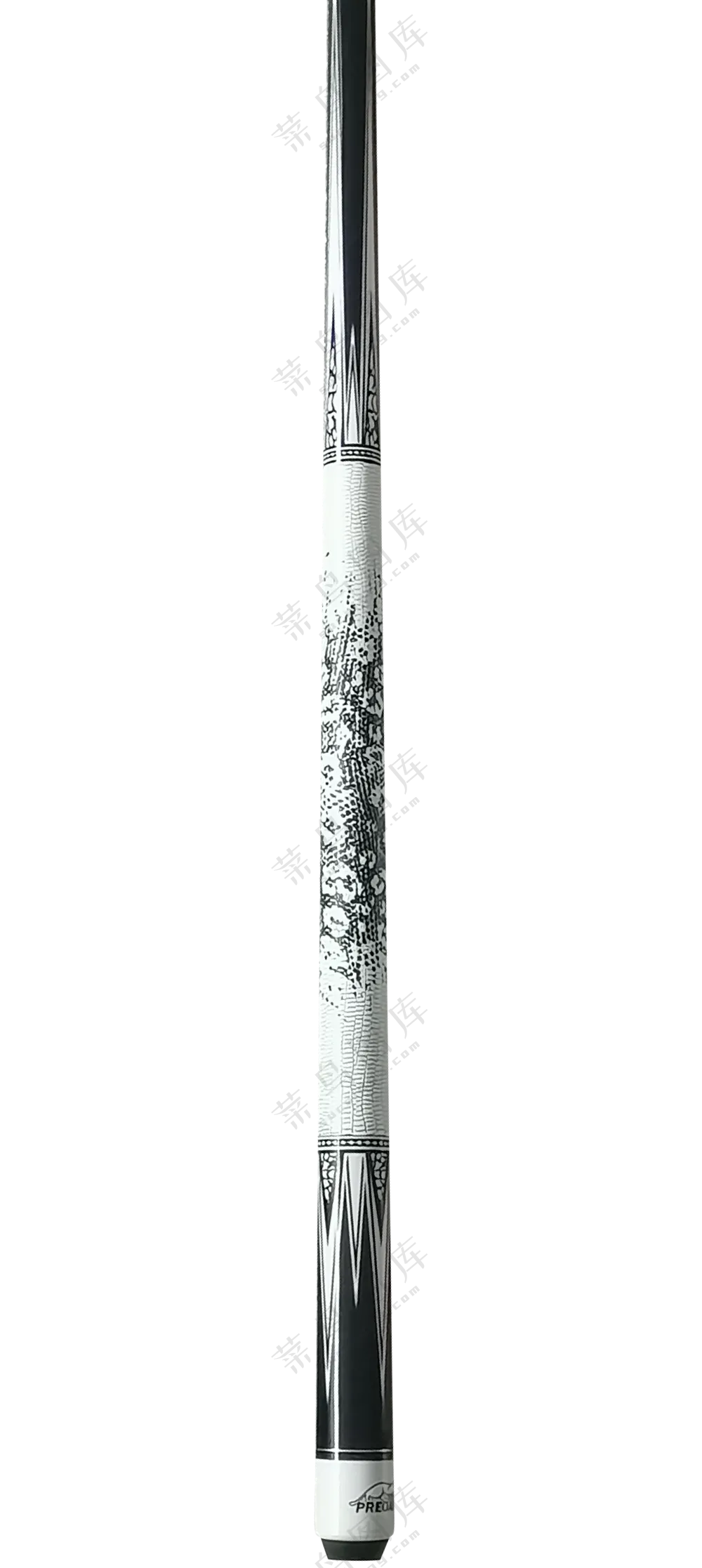 白色蜥蜴纹把台球杆握把